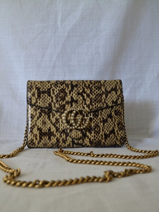 Gucci Handbags - Gucci GG Marmont Wallet on Chain